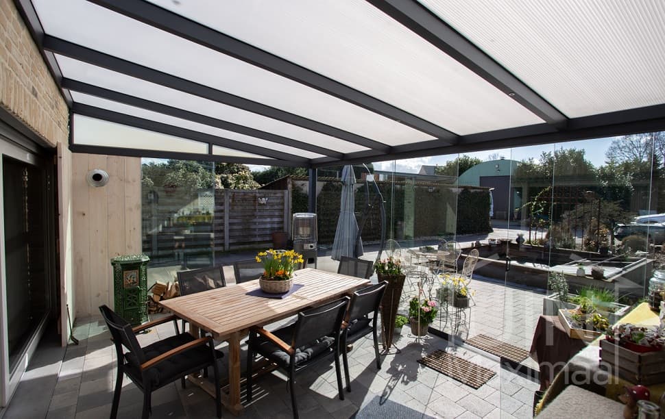 Polycarbonate panneaux de toit veranda Polycarbonate panneaux de toit veranda