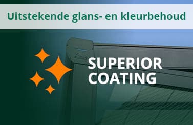 Superior coating levering terrasoverkapping