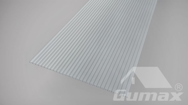 Plaque de polycarbonate clair - 3x0.98m ép.16mm 