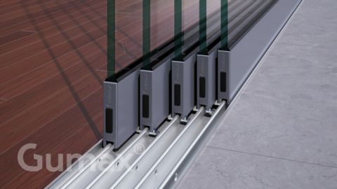 Gumax® deurmeenemer 5-rail