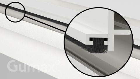 Haarstrips voor zonwering